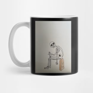 Morbid skeleton gifts Mug